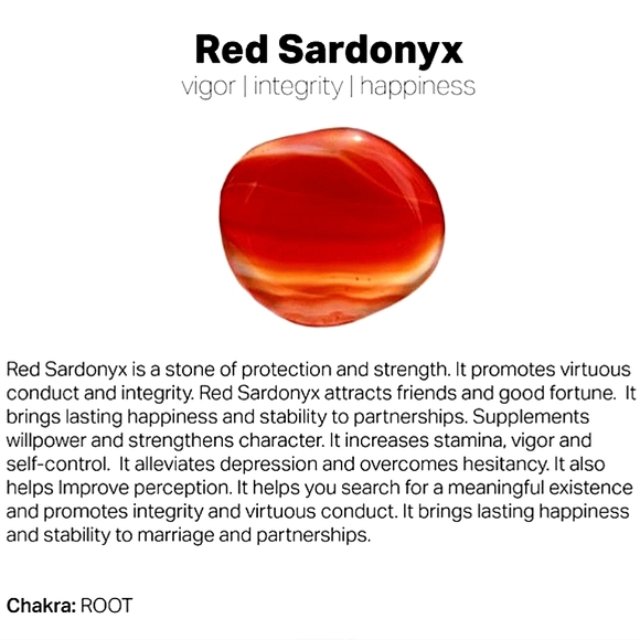 Sardonyx Point Crystal Gemstone Two Tone Colors with Large Beautiful Banding - Picture 7 of 17